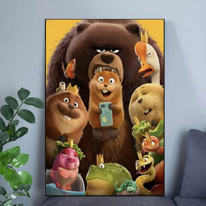 HOPPERS 2026 Movie Poster Animation Poster Size 24''x36''
