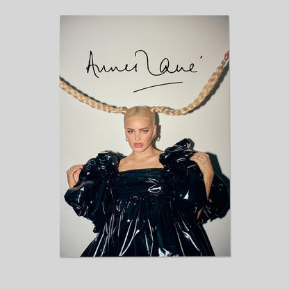 Music Poster - Anne Marie Poster - Vintage Style - Size 24x36