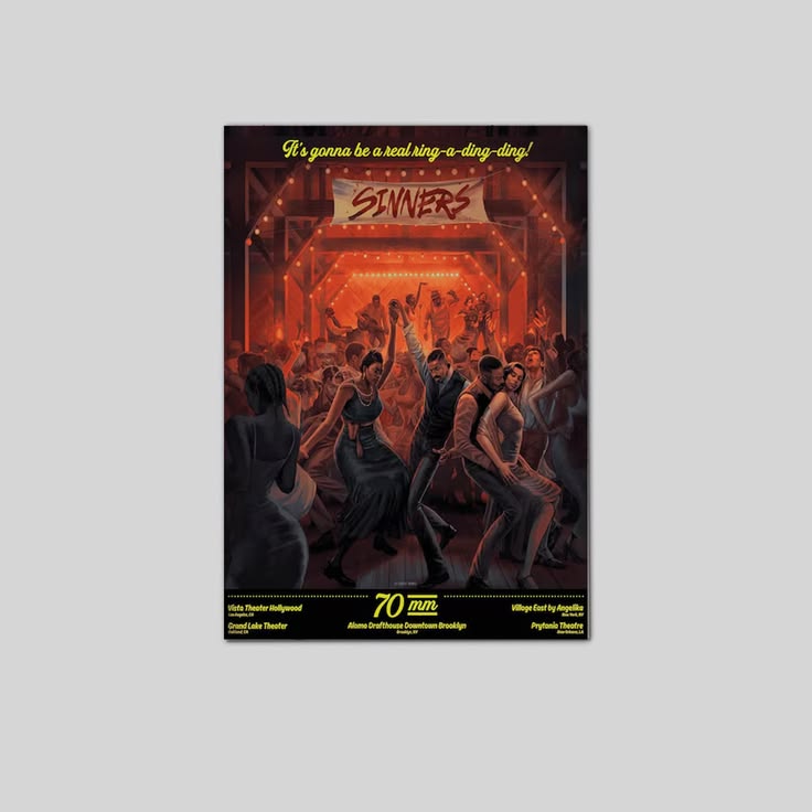Lucky Shop Sinners 2025 Movie Poster Full Size 24''x36''