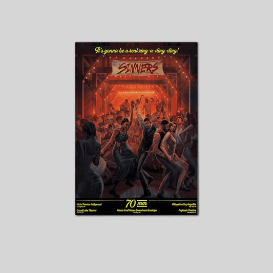 Lucky Shop Sinners 2025 Movie Poster Full Size 24''x36''