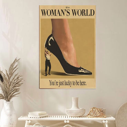 Vintage W's Would You're just lucky to be here Poster Full Size 24''x36''