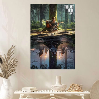 The Last of Us Part II Poster - Forest Reflection Scene Poster Size 24''x36''