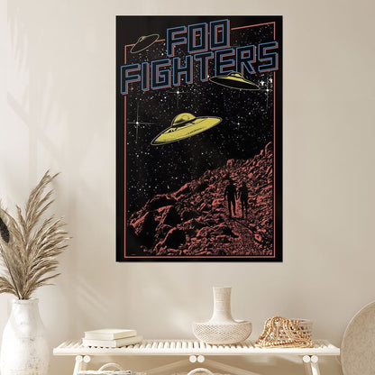 Foo Fighters 2025 Tour Poster High Quality Print Size 24''x36''