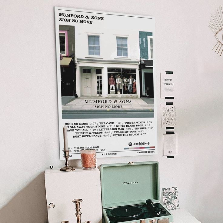 Mumford And Sons Sigh No More Album Cover Canvas Poster Print Music Posters Size 24''x36''