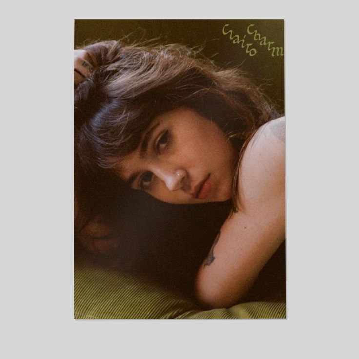 Music Poster - Clairo Singer Poster - Vintage Style - Size 24x36