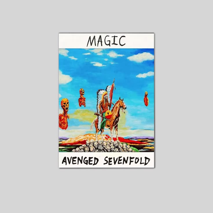 Avenged Sevenfold Magic Album Art Poster Full Size 24''x36''