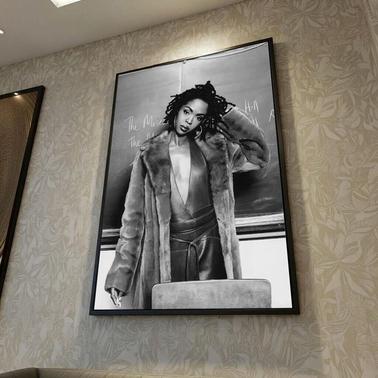Lauryn Hill Poster Canvas Art Painting Wall Art Picture Print Family bedroom Decor Size 24''x36''