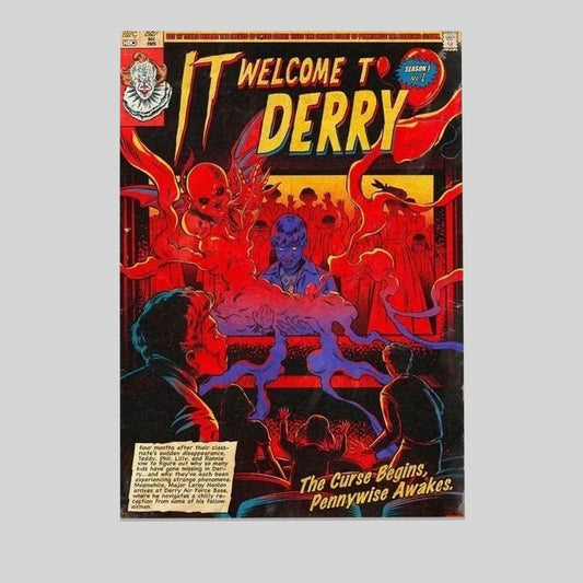 Movie Poster- IT Welcome To Derry 2025 Poster Size 24''x36''