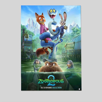 NEW Zootopia 2 International Poster Size 24''x36''