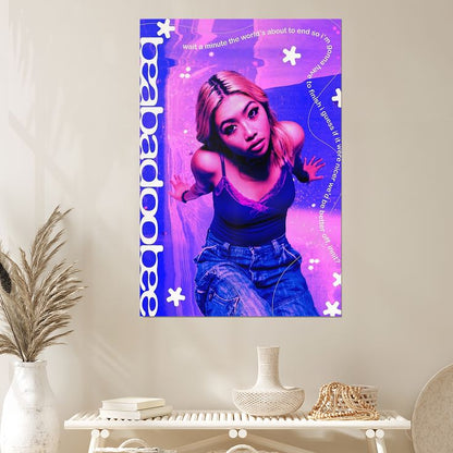 Music Poster-Beabadoobee - Indiepop Poster - Vintage Style - Size 24x36