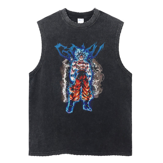"Ultra Instinct" Vintage Washed Tank Top