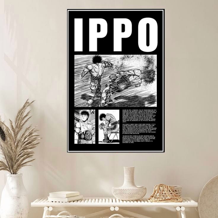Lucky Shop Hajime No Ippo Poster, Anime Wall Art Poster Full Size 24''x36''