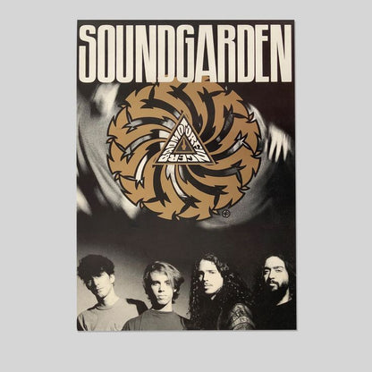 Music Poster- Soundgarden Band Poster- Vintage Style - Size 24x36
