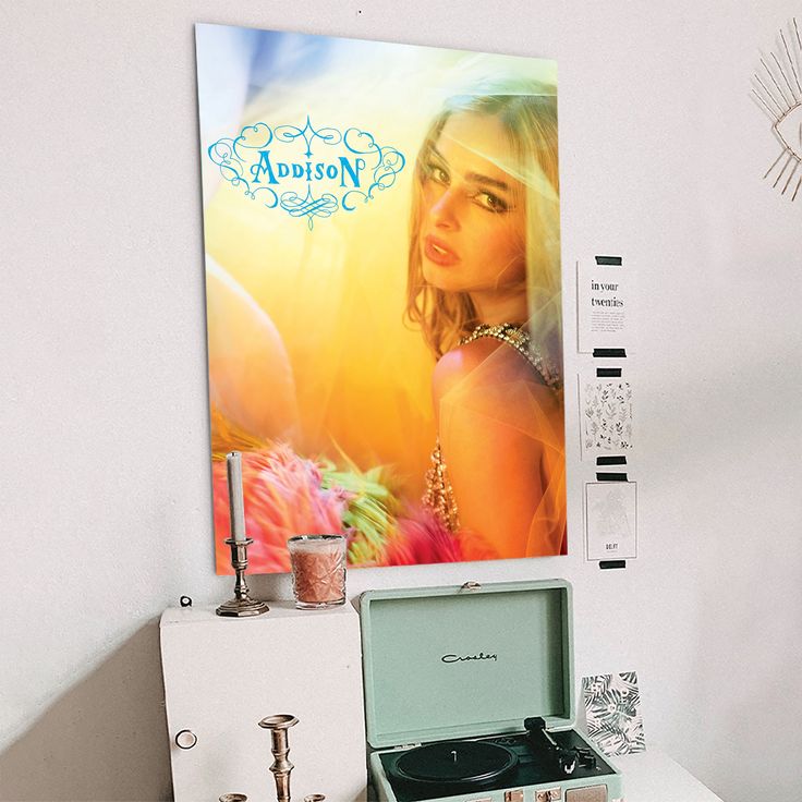 Addison. June 6th. Album Poster Size 24''x36''