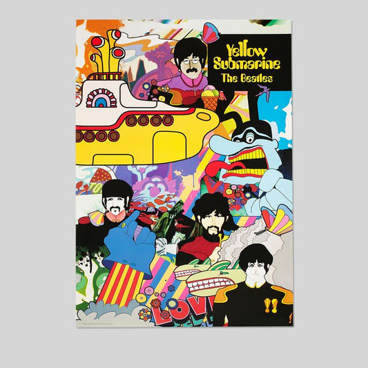 The B.eat.les - Yellow Submarine Poster Size 24''x36''
