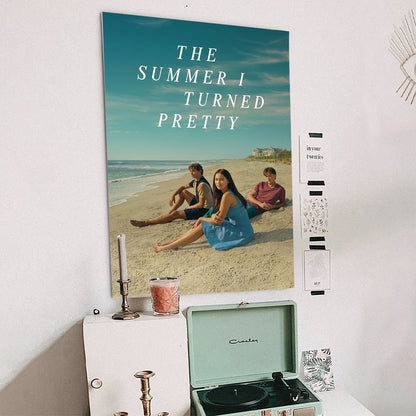 Movie Poster - The Summer I Turned Pretty Poster 2025 Film - Vintage Style - Size 24x36