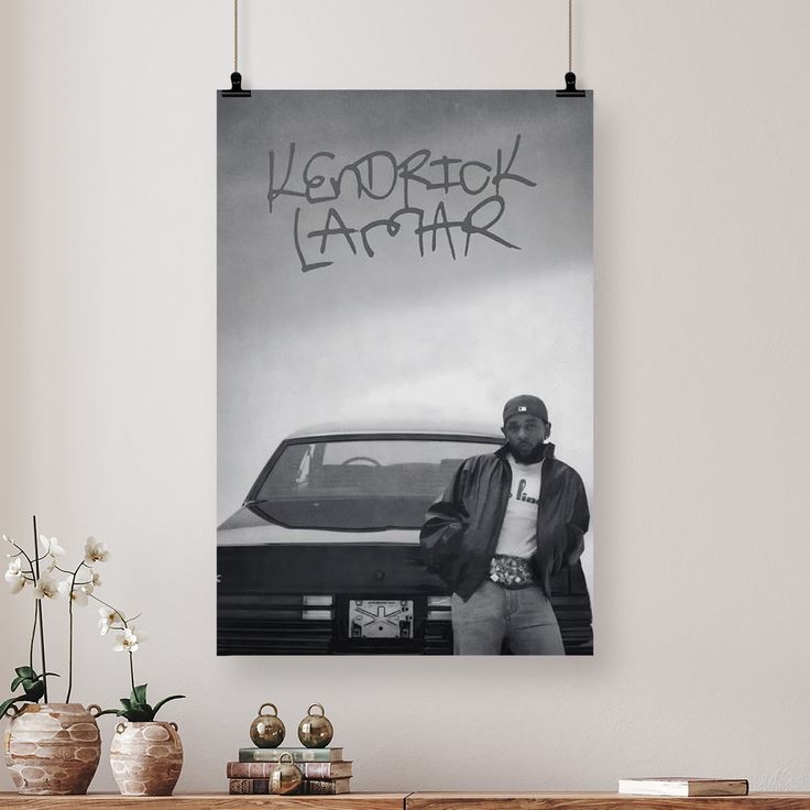 Kendrick Lamar GNX Posters & Prints on Canvas Wall Art Poster for Room Decor Size 24''x36''