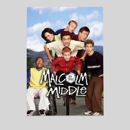 Movie Poster- Malcolm In The Middle Poster Size 24''x36''