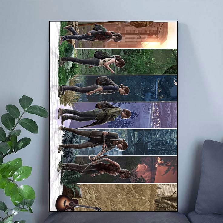 The Last Of Us Game Poster Action Game Room Decoration Poster Size 24''x36''