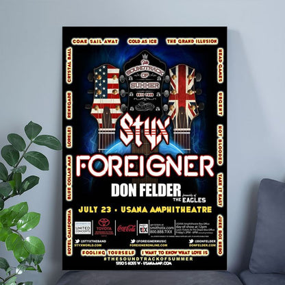 STYX Concert Poster Size 24''x36''