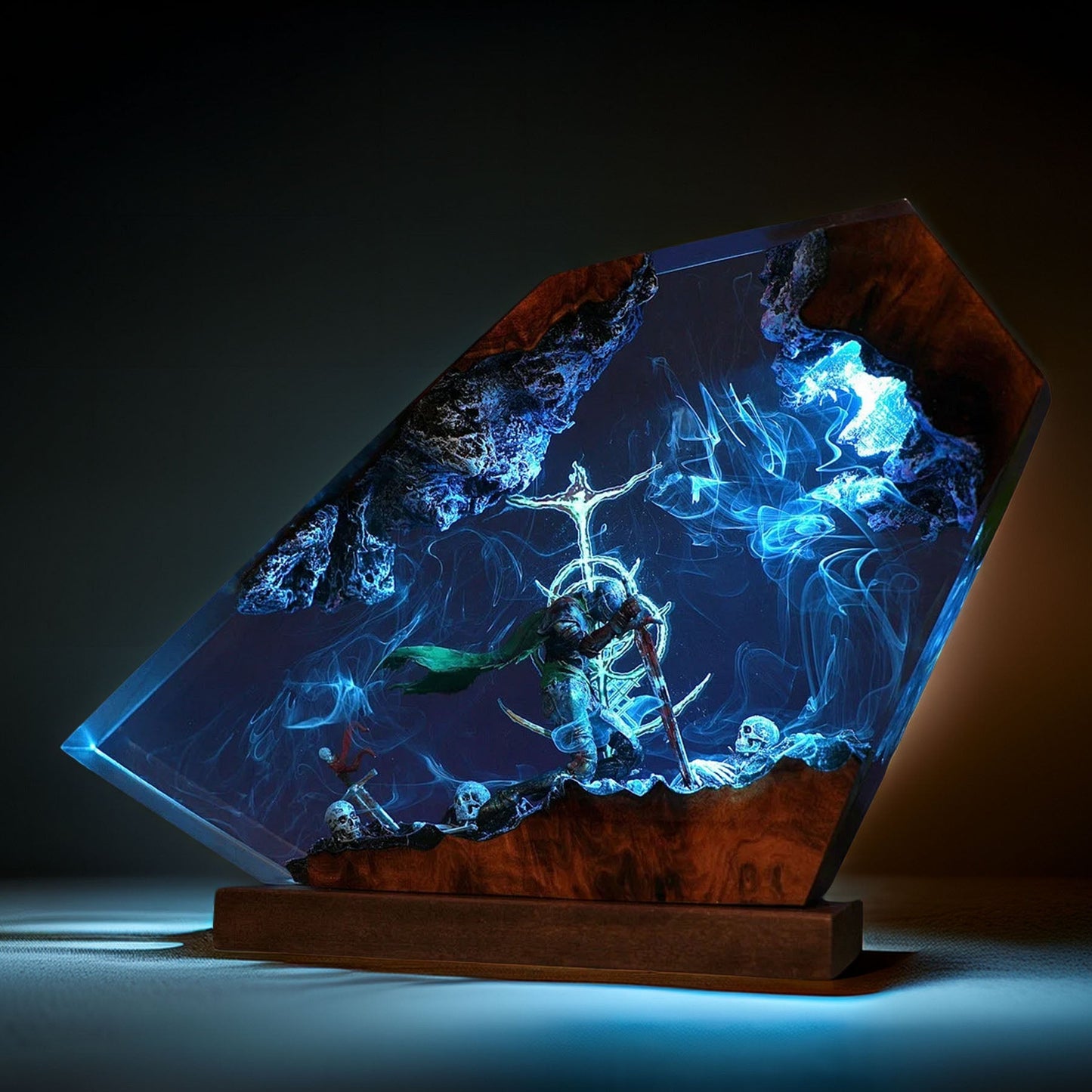 Black Beast Death Blade Resin Lamp