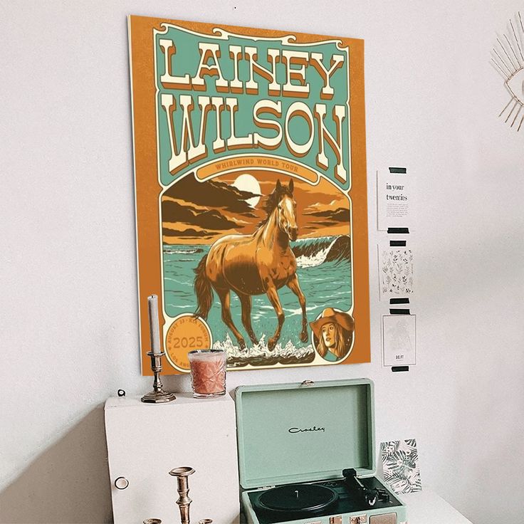 Lainey Wilson Los Angeles CA August 23 2025 Concert Poster Home Decor Size 24''x36''