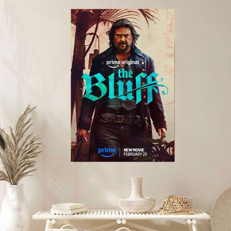 The Bluff Action Crime Movie February 2026 Poster Size 24''x36''