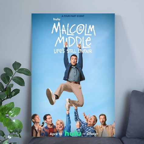 Movie Poster- MALCOLM IN THE MIDDLE- 1LIFE’S STILL UNFAIR Full Size 24''x36''