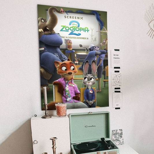 Walt Disney's Zootopia 2 movie poster - Zootopia poster Size 24''x36''