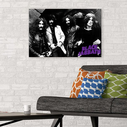 Black Sabbath (Photo) -Mounted Print Memorabilia Size 24''x36''