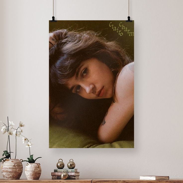 Music Poster - Clairo Singer Poster - Vintage Style - Size 24x36
