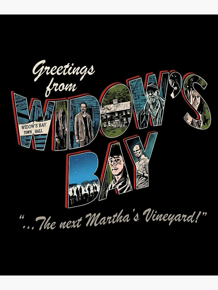 Widow'S Bay Poster, Comedy Horror Retro Tv Show 2026 Wall Art Unframed V1 Size 24''x36''