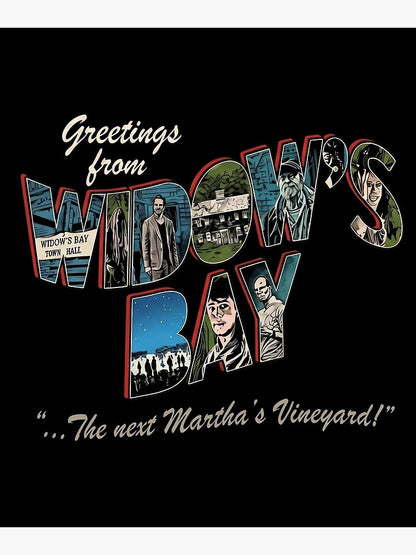 Widow'S Bay Poster, Comedy Horror Retro Tv Show 2026 Wall Art Unframed V1 Size 24''x36''