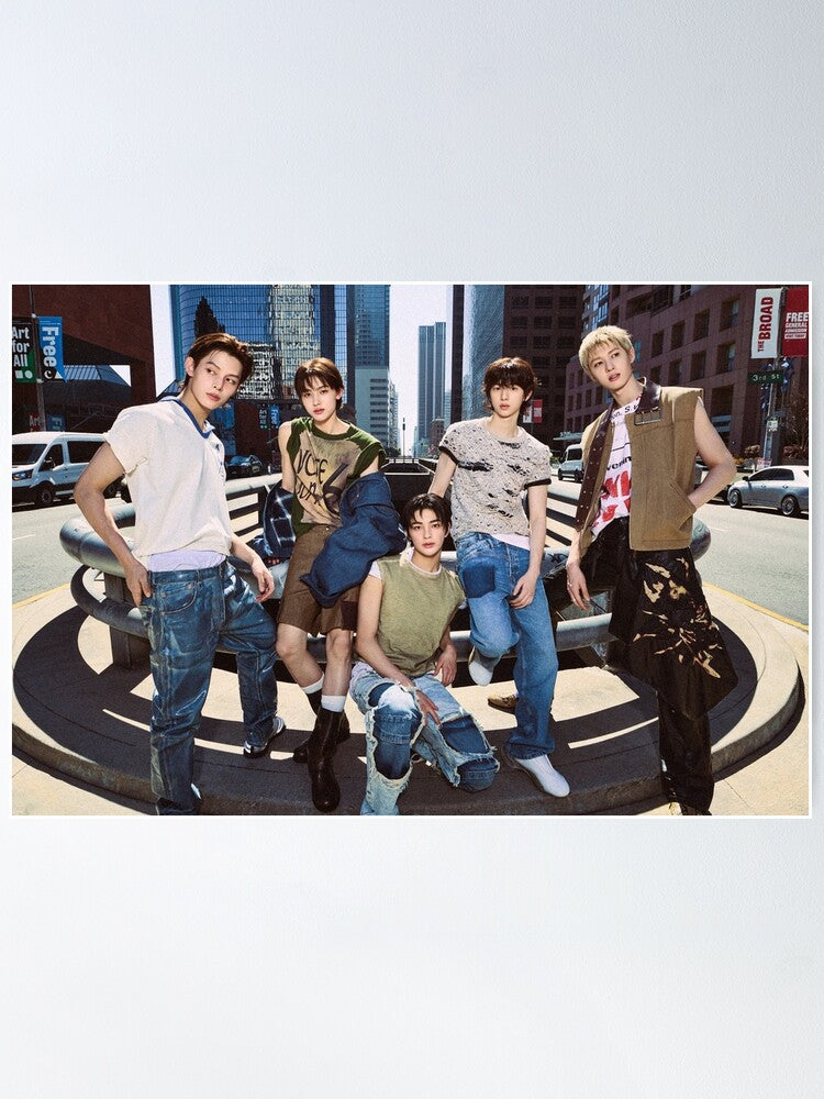Cortis Korean Boy Band Poster Unframed V2 Size 24''x36''