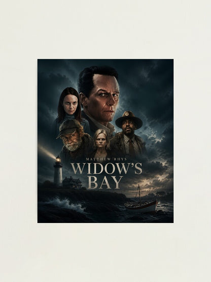 Widow'S Bay Poster, Comedy Horror Retro Tv Show 2026 Wall Art Unframed V3 Size 24''x36''
