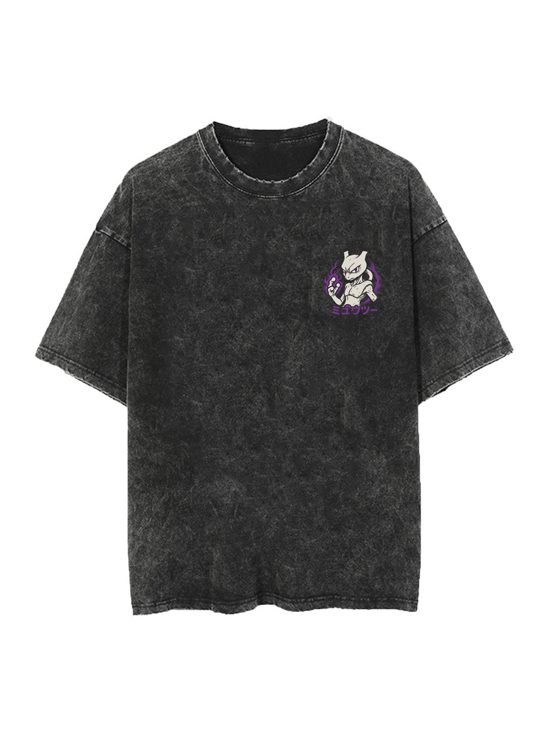 PSYWAVE SHADOW 2-SIDED VINTAGE OVERSIZE TEE