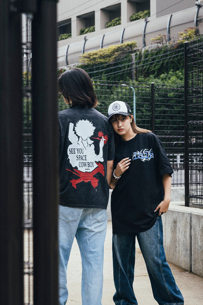 2-SIDED COWBOY BEPOP VINTAGE OVERSIZE TEE
