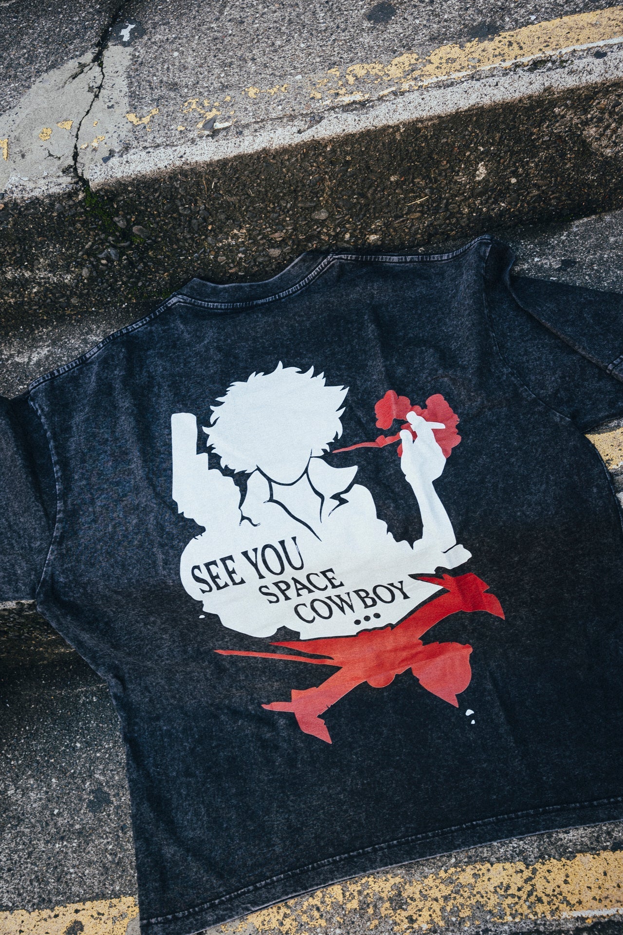 2-SIDED COWBOY BEPOP VINTAGE OVERSIZE TEE