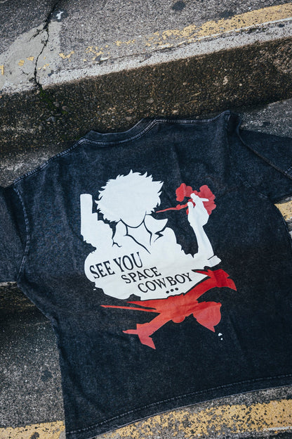 2-SIDED COWBOY BEPOP VINTAGE OVERSIZE TEE