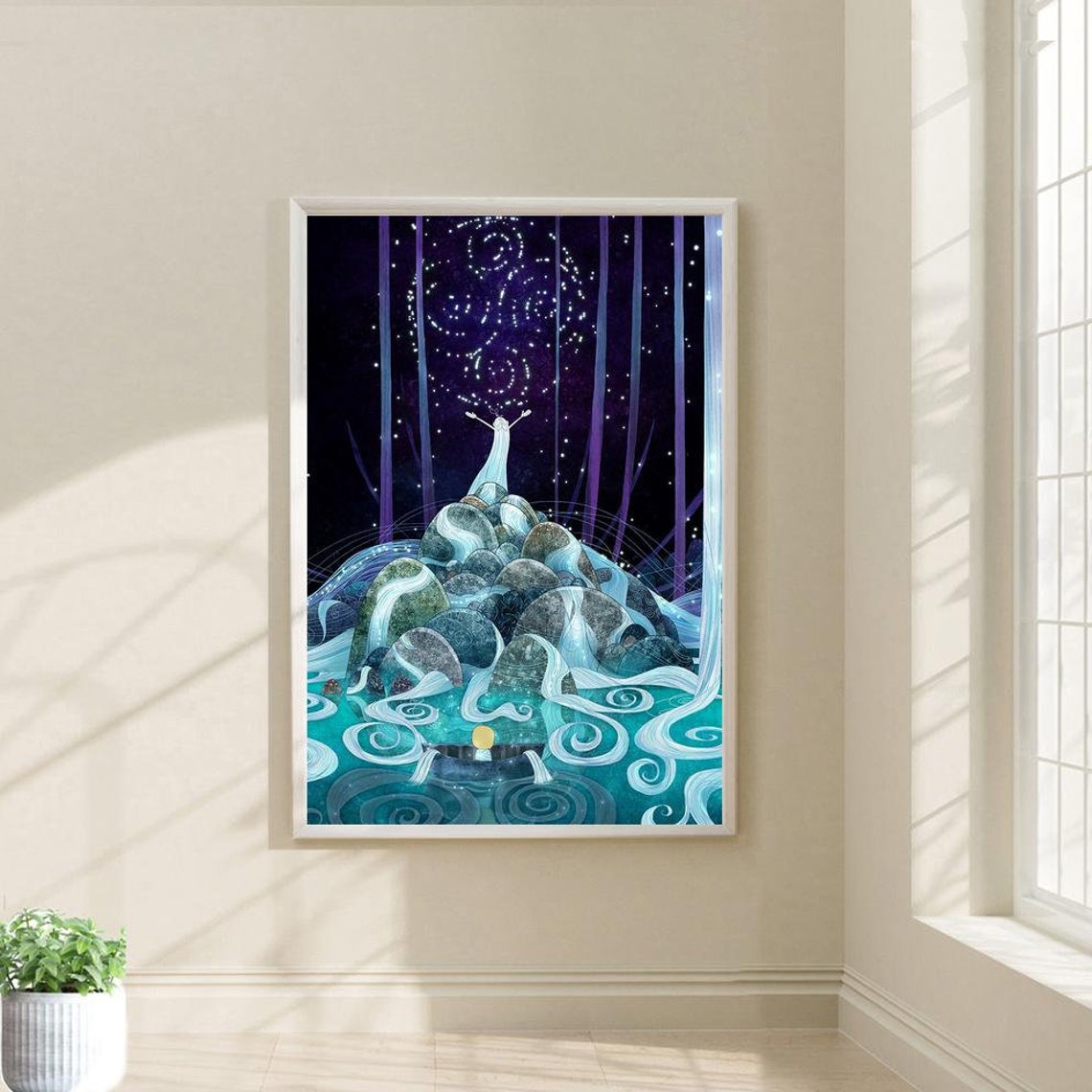 Song Of The Sea Movie Poster Film Unframed V4 Size 24''x36''