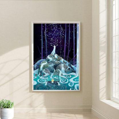 Song Of The Sea Movie Poster Film Unframed V4 Size 24''x36''