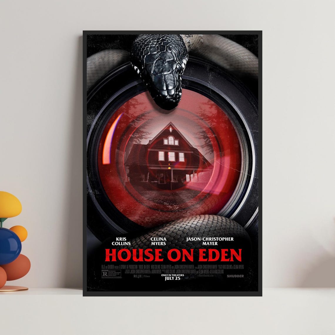 House On Eden Movie Poster Unframed Size 24''x36''