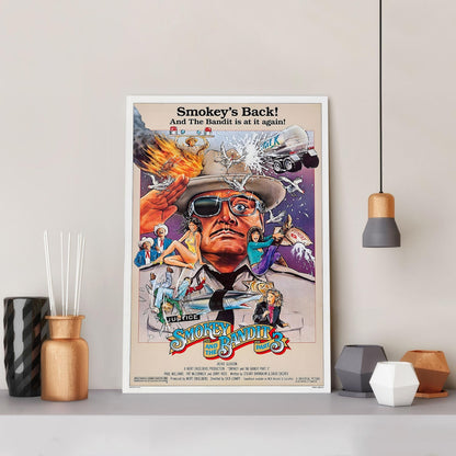 Smokey And The Bandit Iii Movie Poster Unframed Size 24''x36''