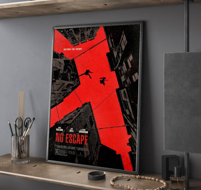 No Escape Movie Poster Unframed Size 24''x36''