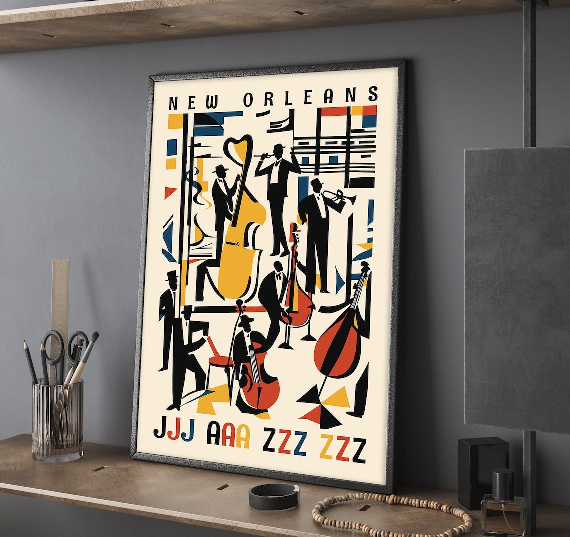 Jazz Poster Unframed Size 24''x36''