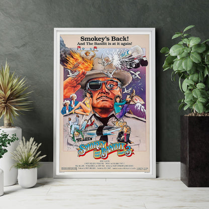 Smokey And The Bandit Iii Movie Poster Unframed Size 24''x36''