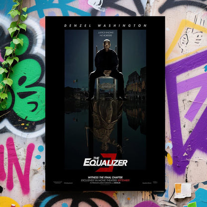 The Equalizer 3 Movie Poster Unframed Size 24''x36''