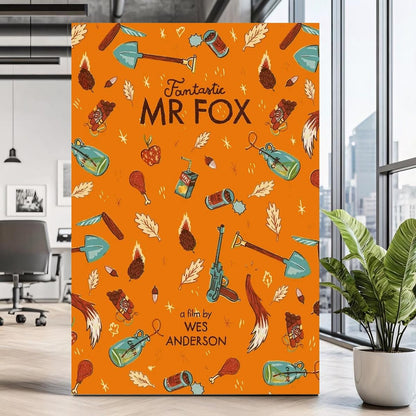 Fantastic Mr. Fox Movie Posters V4 Unframed Size 24''x36''