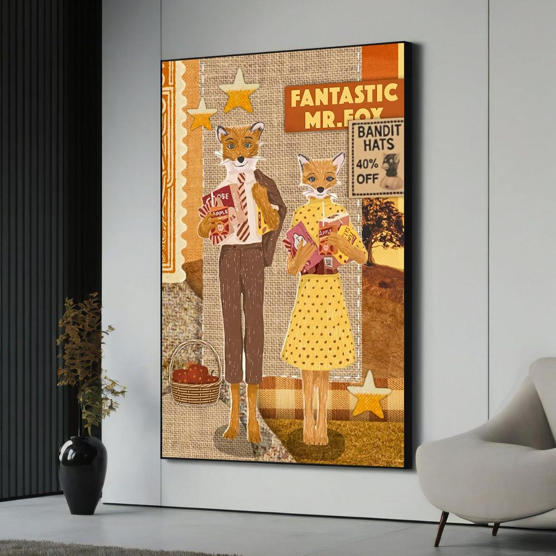 Fantastic Mr. Fox Movie Posters V2 Unframed Size 24''x36''