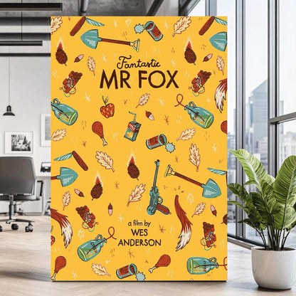 Fantastic Mr. Fox Movie Posters V5 Unframed Size 24''x36''